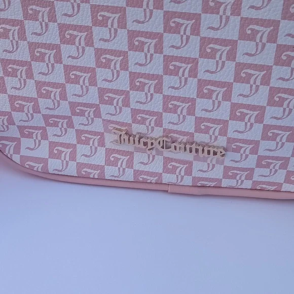 Juicy Couture crossbody pink Bag| Geo pink Diamond over the shoulder bags NWT - Picture 2 of 14